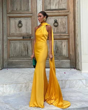 Kerensa | Strålende Skulpturel Kjole