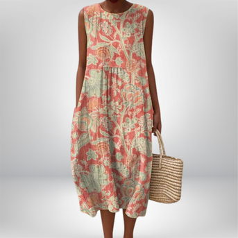 Elin | Vintage Kwiatowa Kjole