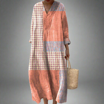 Bethany™ | Elegant Geometrisk Kjole