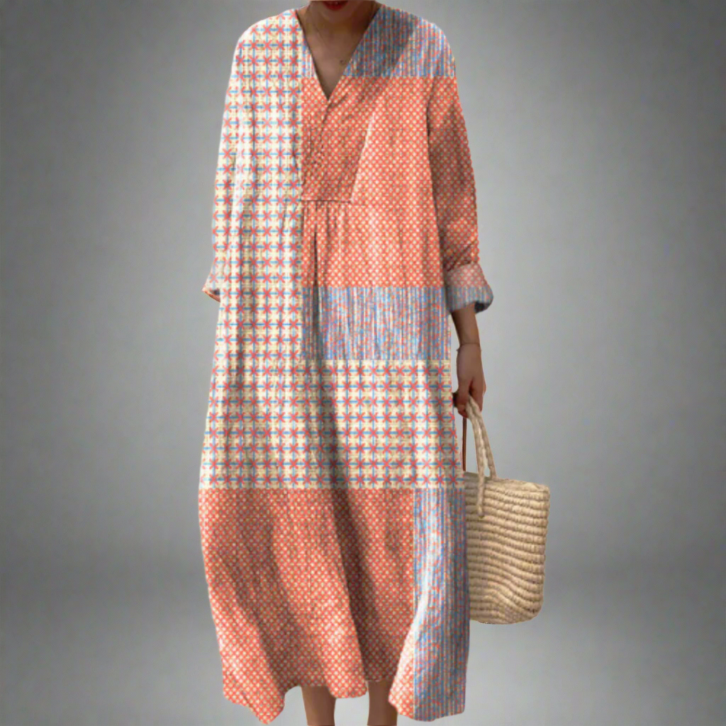 Bethany™ | Elegant Geometrisk Kjole