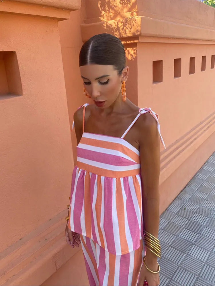 Hanne™ | Mønstrede Sommerbukser