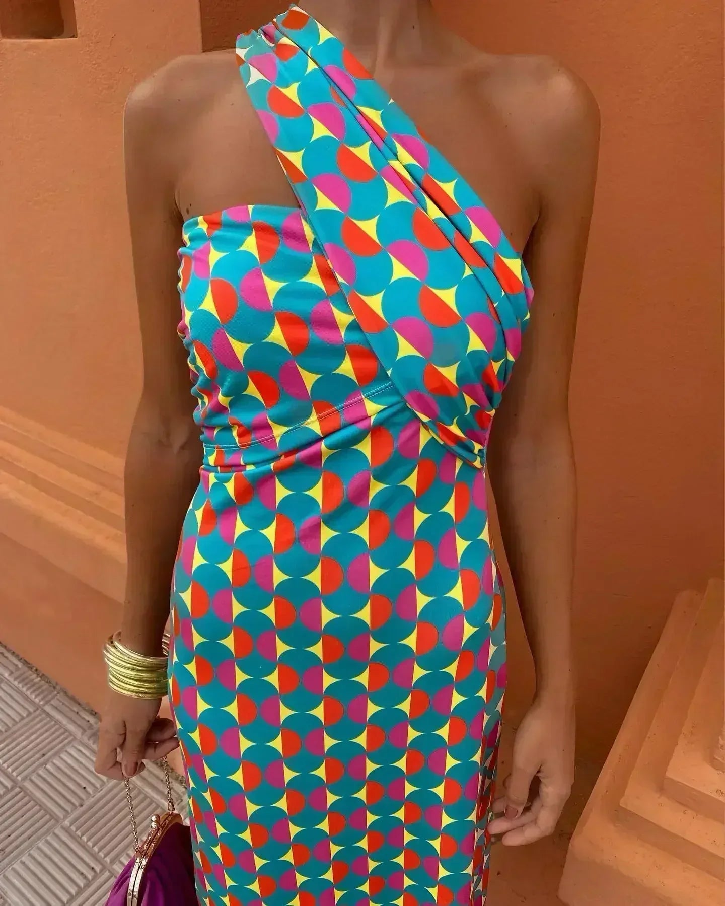 Irmgardi - Elegant Midi Kjole