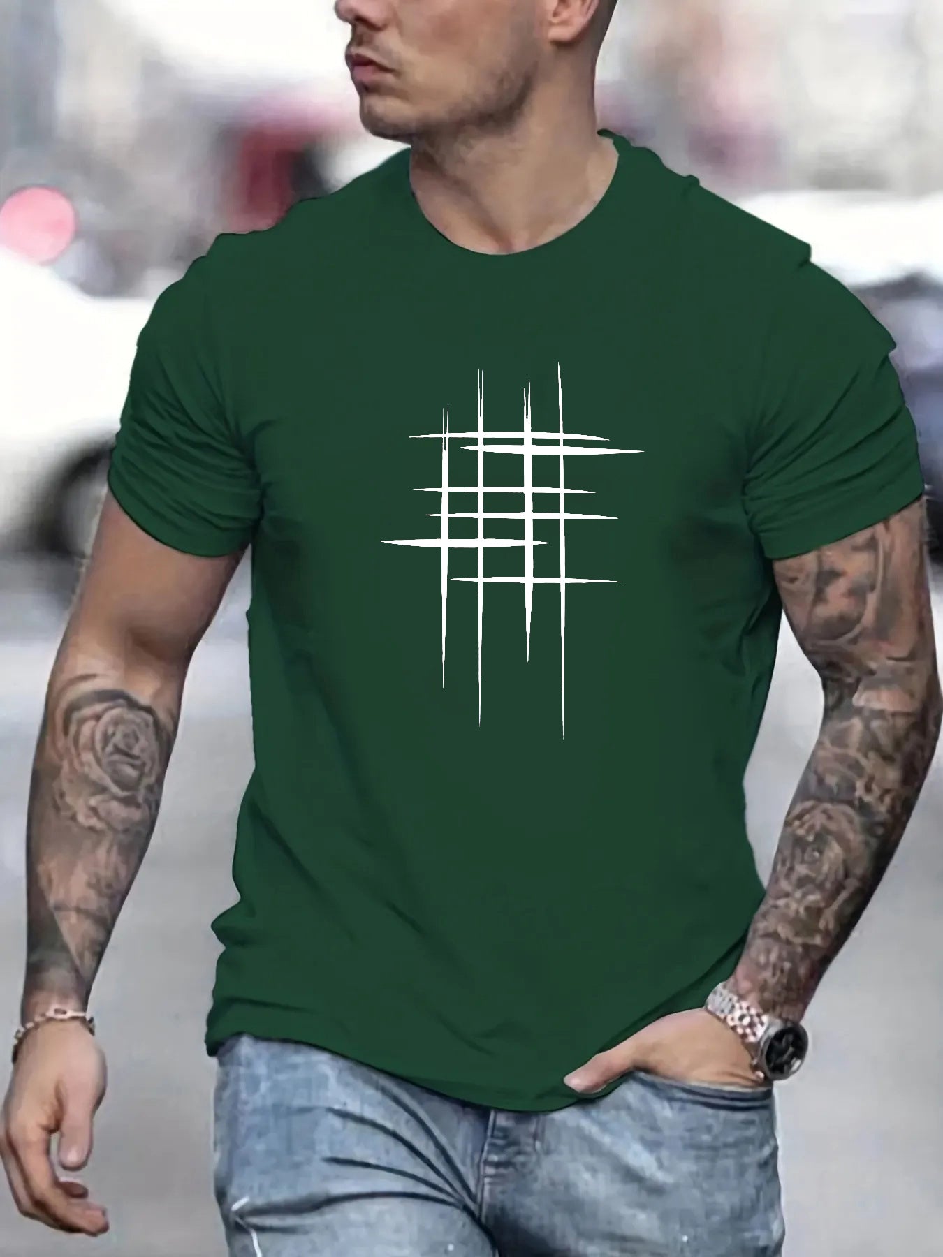 Savrani™ | Elegant t-shirt med kort ærme og grafik