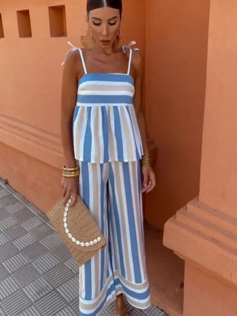 Hanne™ | Mønstrede Sommerbukser