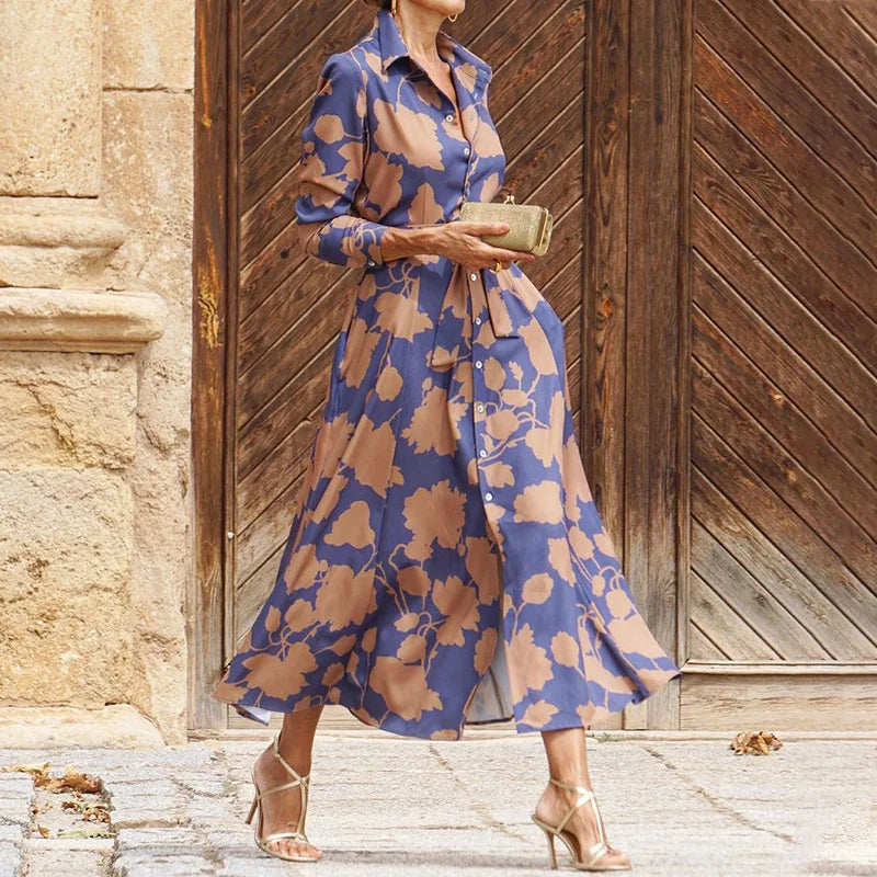 Élise | Elegant kjole med lange ærmer