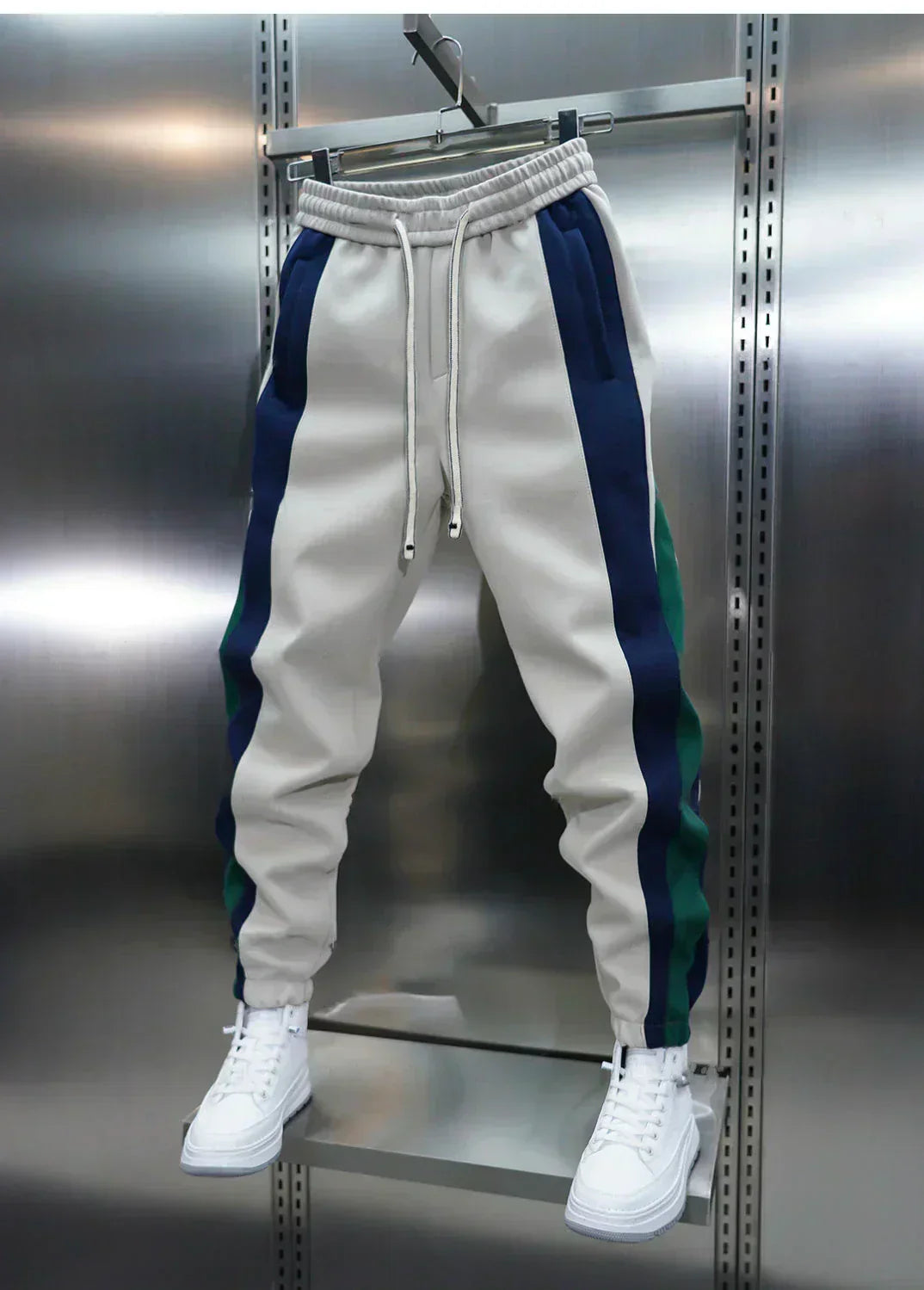 Laurent™ | Spændingsbukser med Modstående Striber