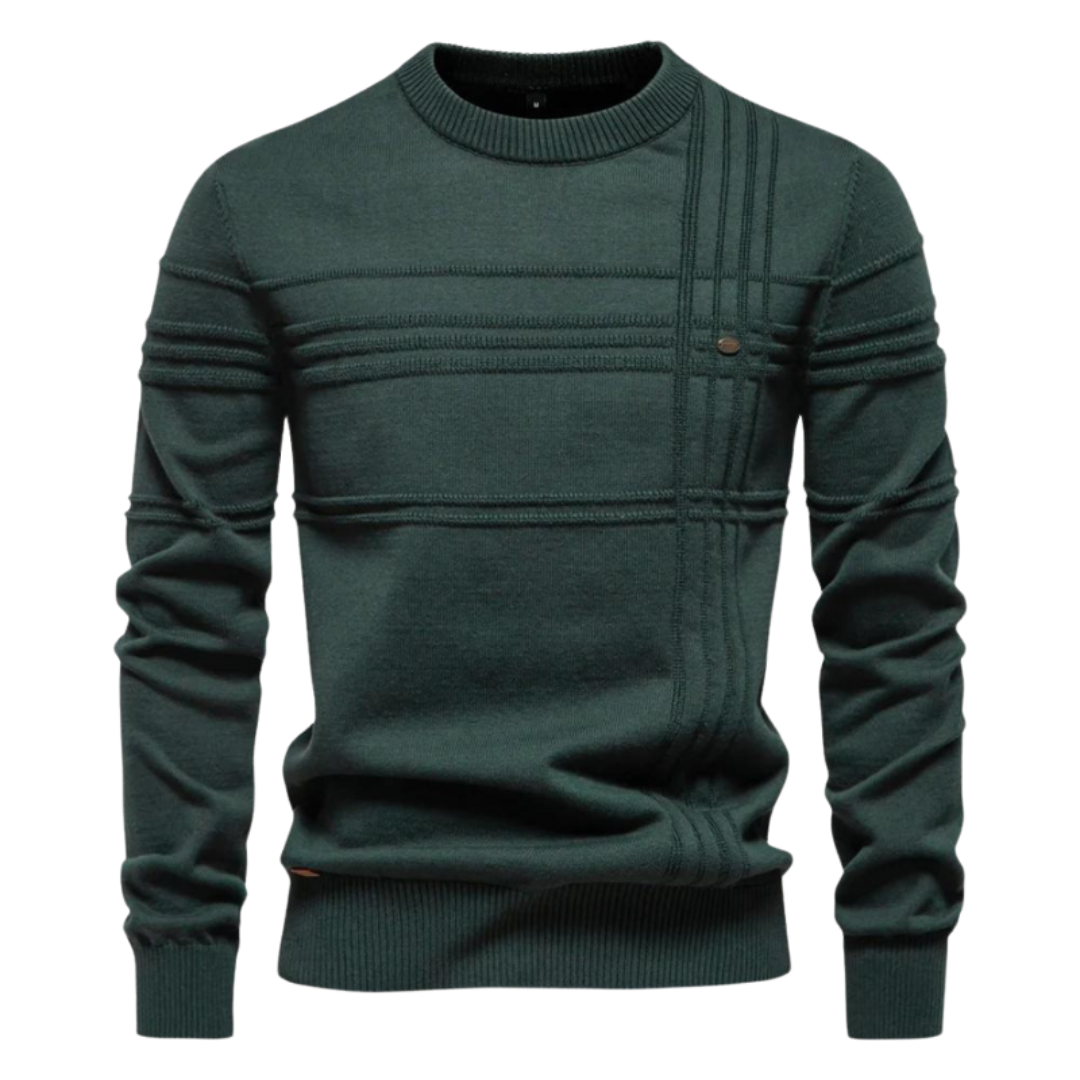 Lucas™ | Elegant sweater med ternet mønster