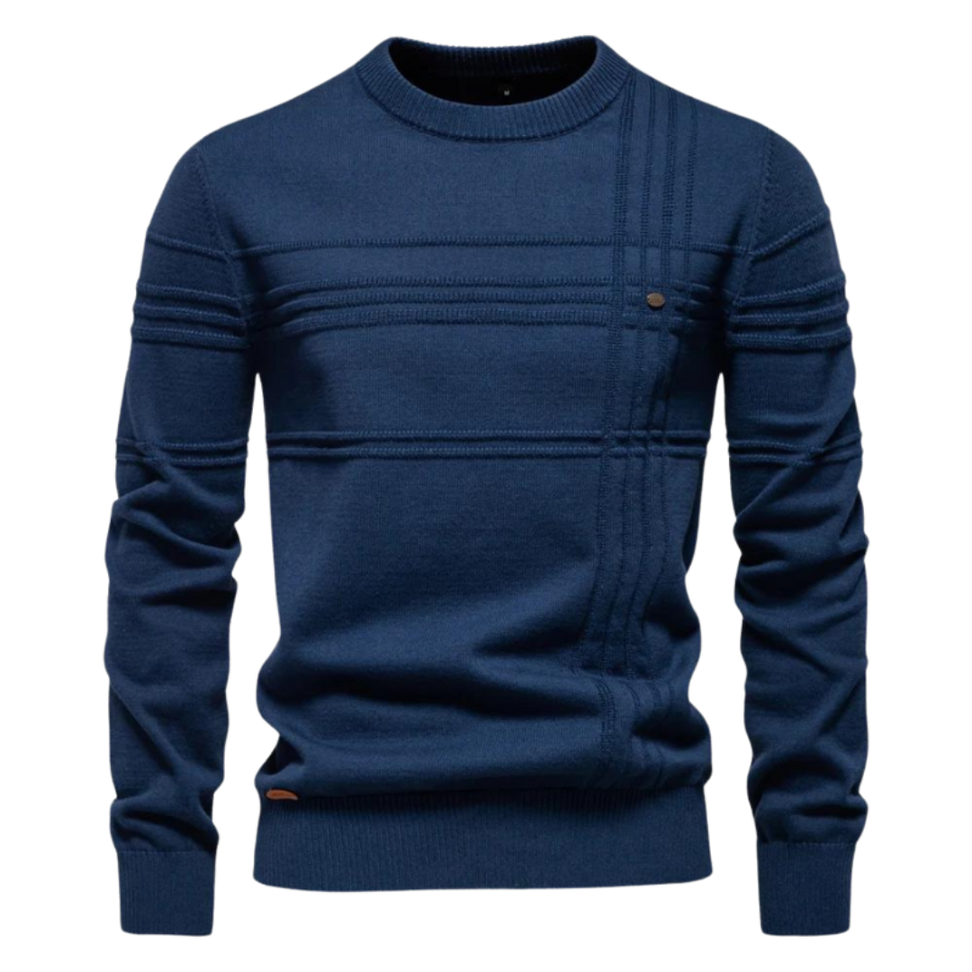 Lucas™ | Elegant sweater med ternet mønster