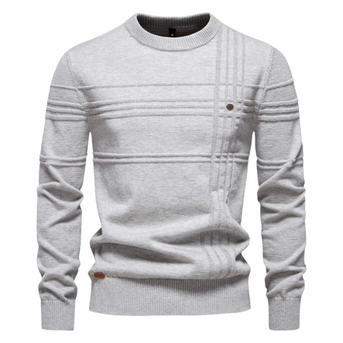 Lucas™ | Elegant sweater med ternet mønster