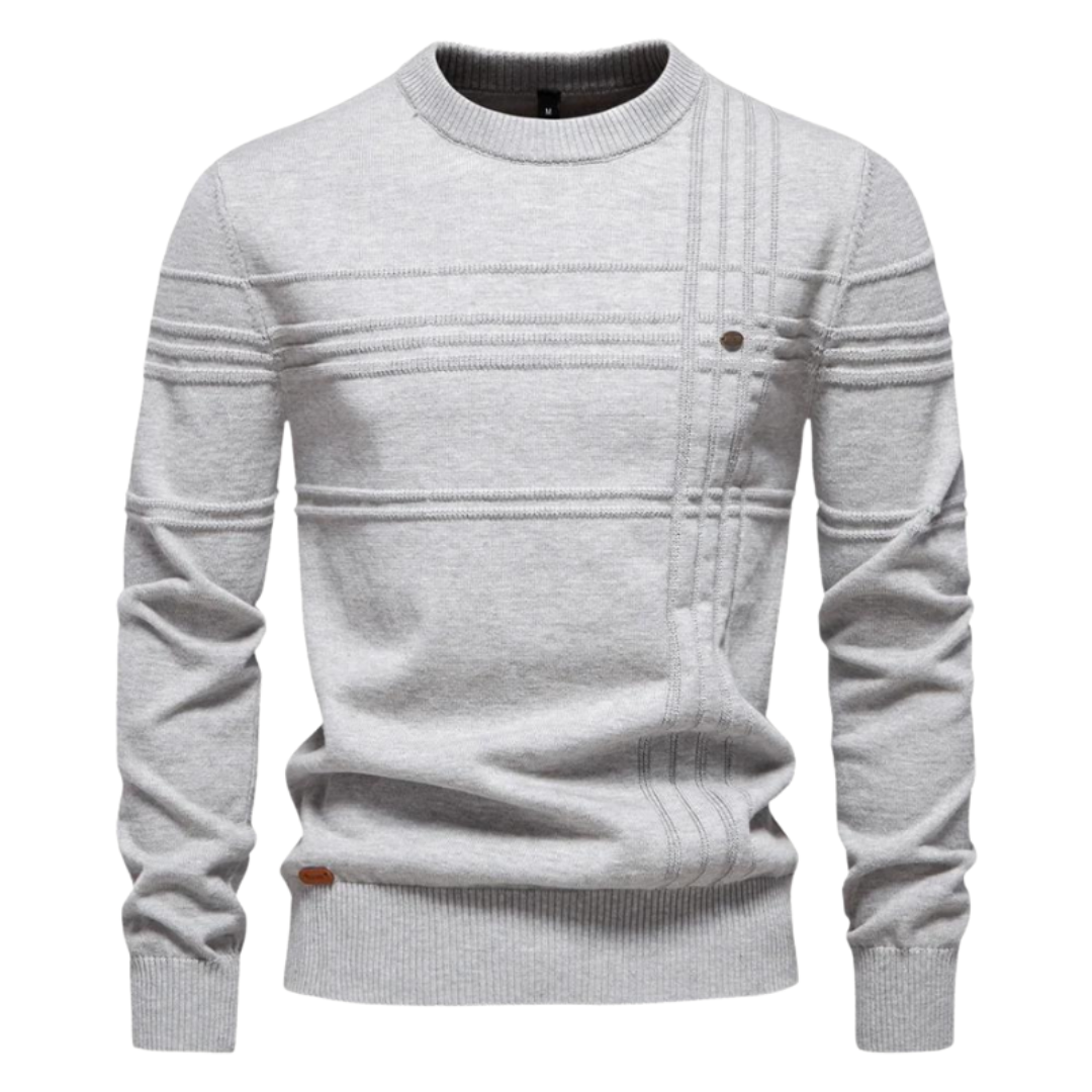 Lucas™ | Elegant sweater med ternet mønster