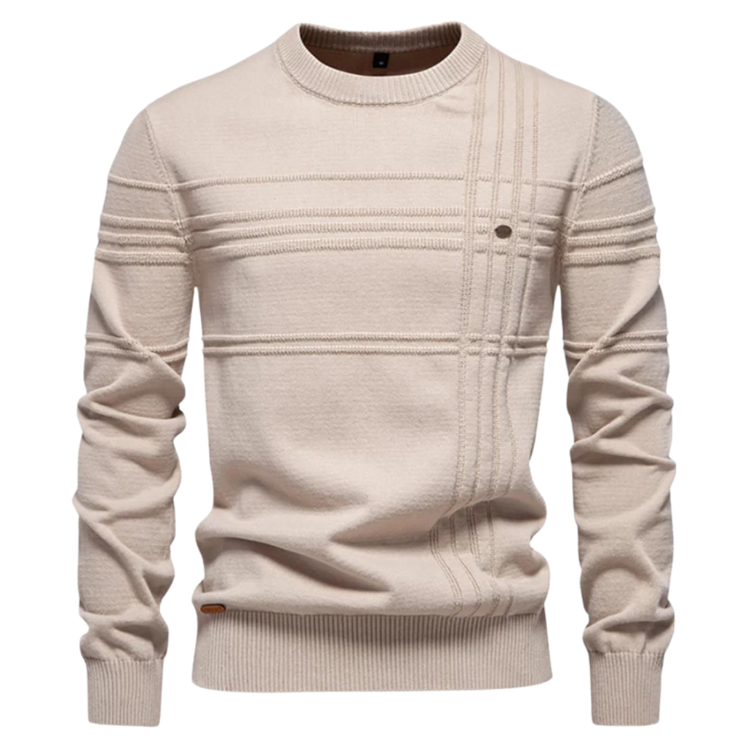 Lucas™ | Elegant sweater med ternet mønster