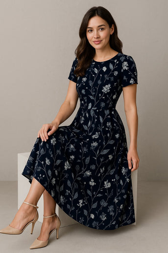 Janique - Blomstermønster