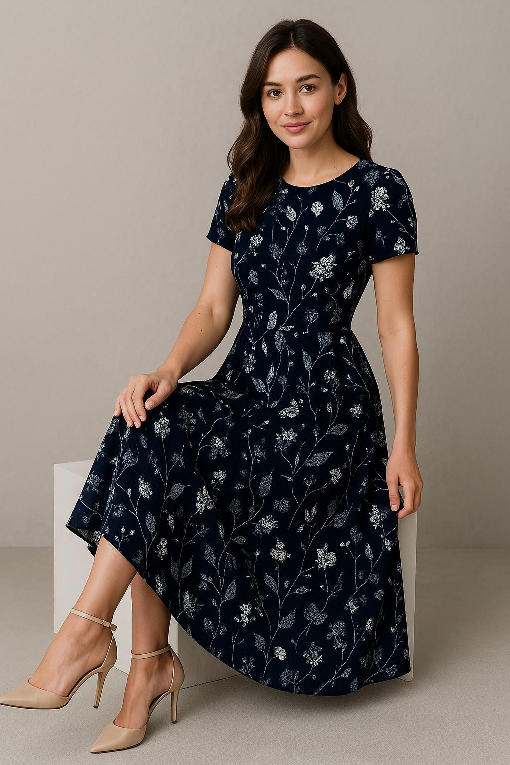 Janique - Blomstermønster