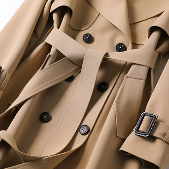 Xanthippe™ | Elegant Trench-coat med Tidløst Design