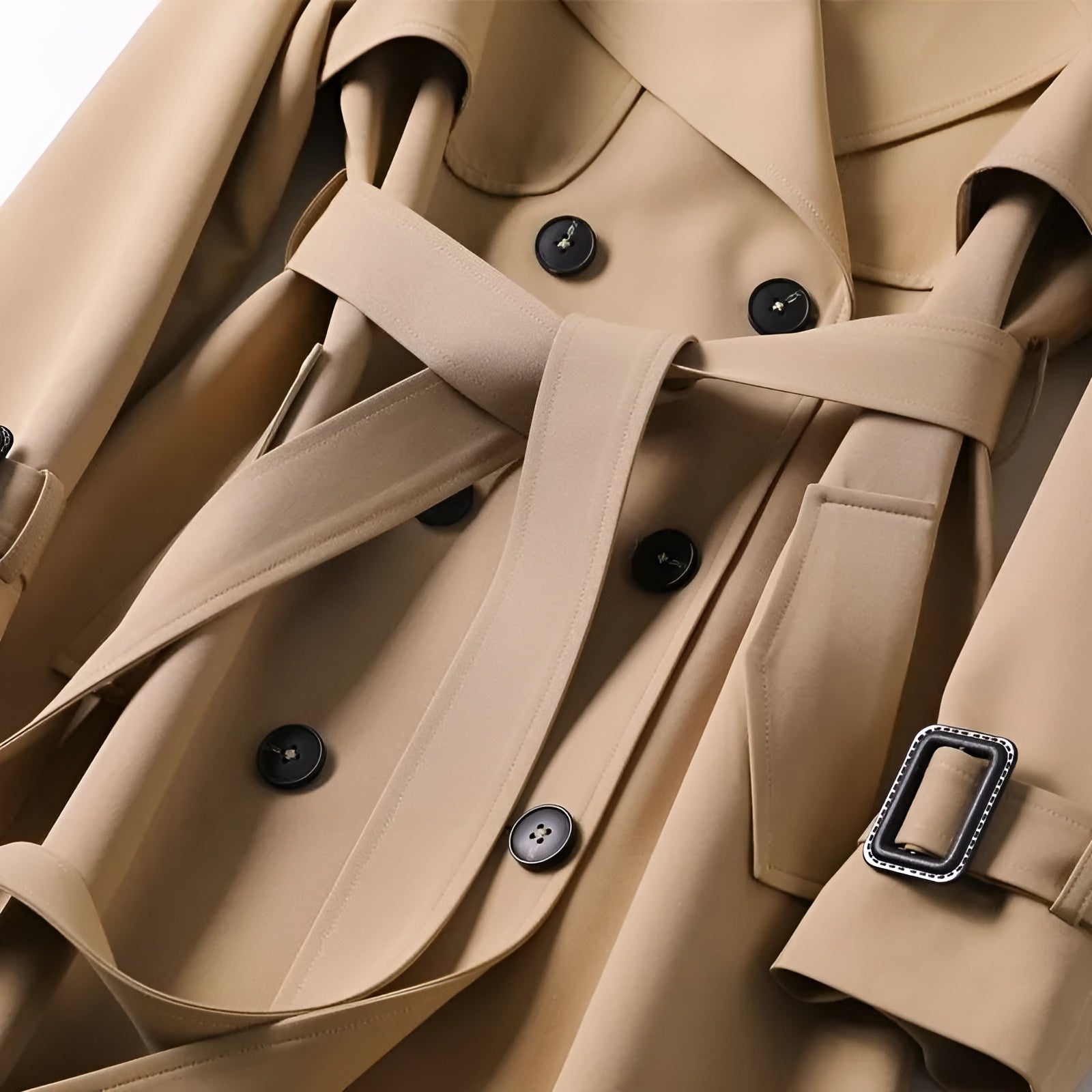 Xanthippe™ | Elegant Trench-coat med Tidløst Design