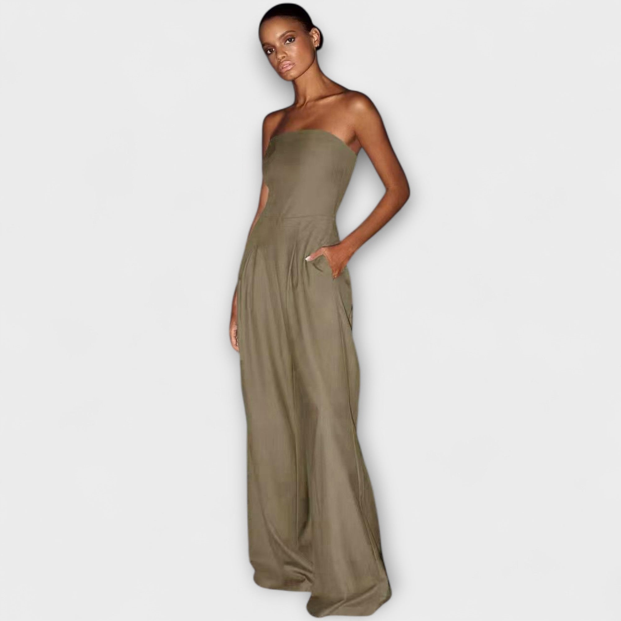 Amélie - Elegant Jumpsuit Uden Stropper