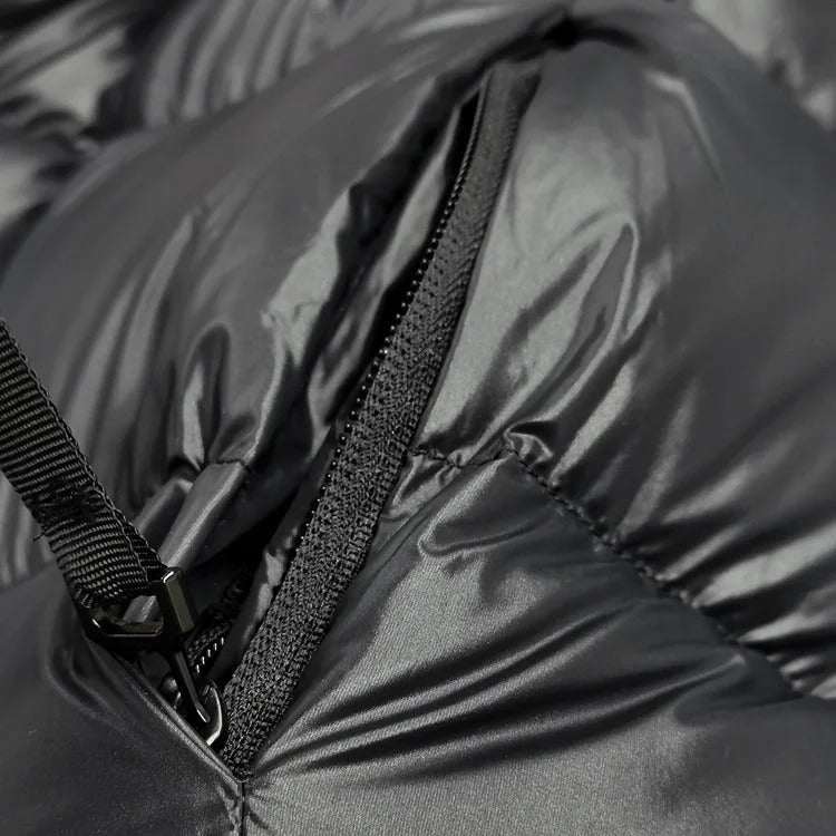 Flarisse – Stilfuld lang dunjakke