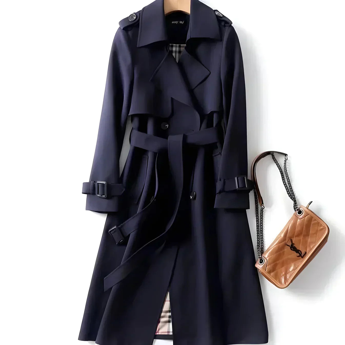 Xanthippe™ | Elegant Trench-coat med Tidløst Design