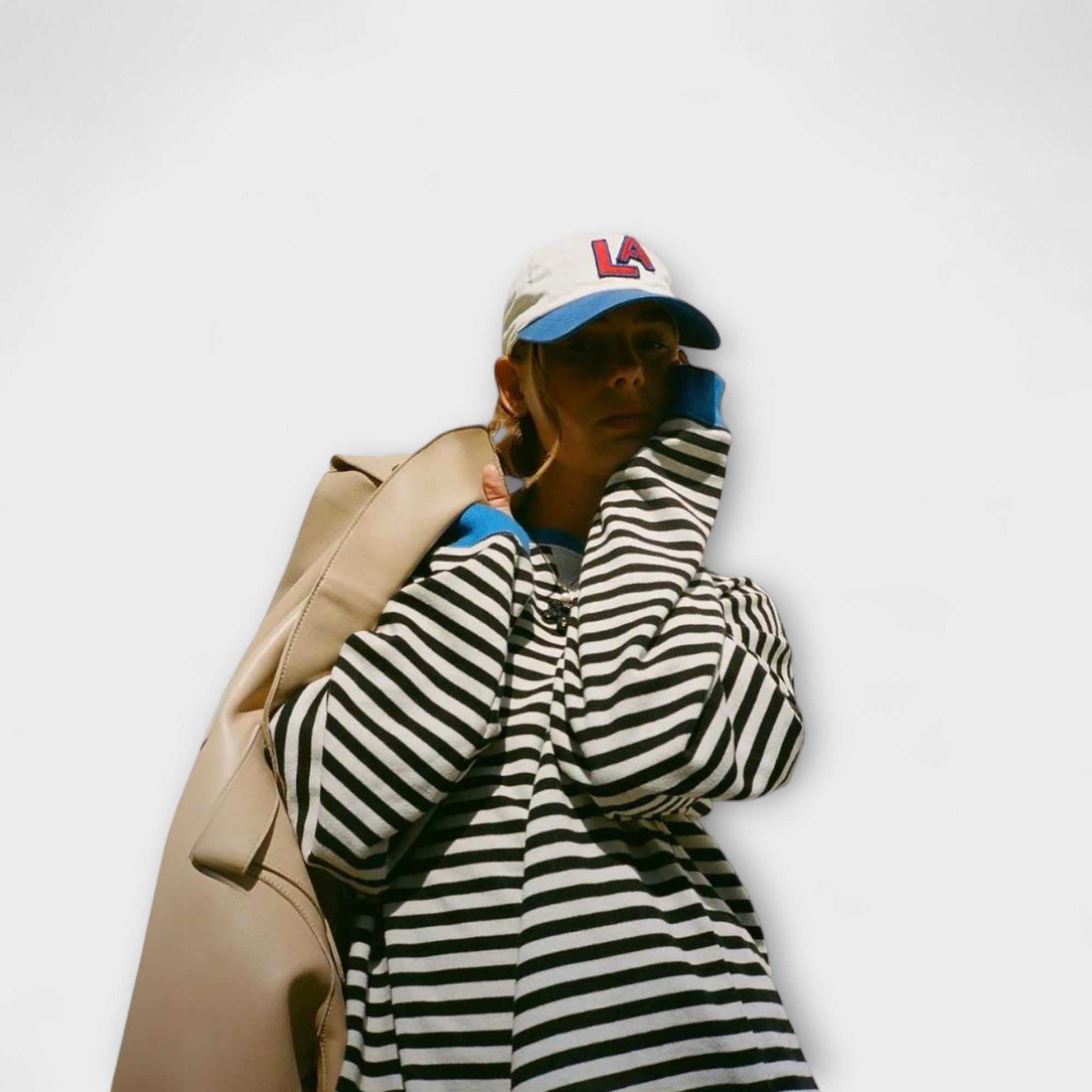 Ariselle – Komfortabel Oversized Striktrøje