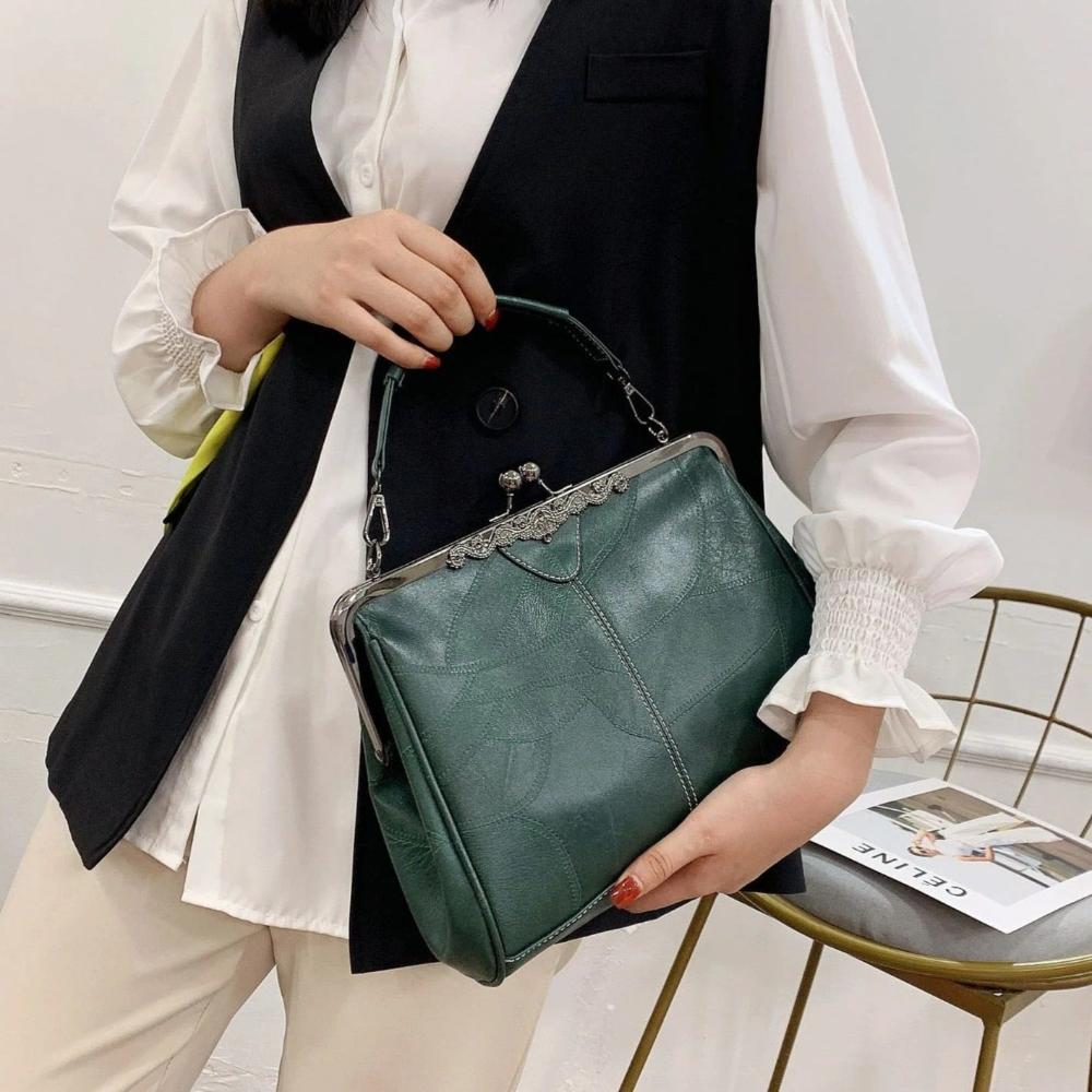 Mila | Tidløse vintage taske med elegant klaplås