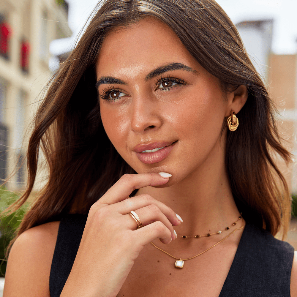 Złoty Pierścionek Warstwowy Sahara