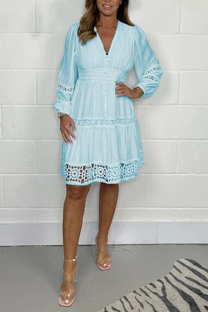 Anya | Vintage kjole med blonder til kvinder