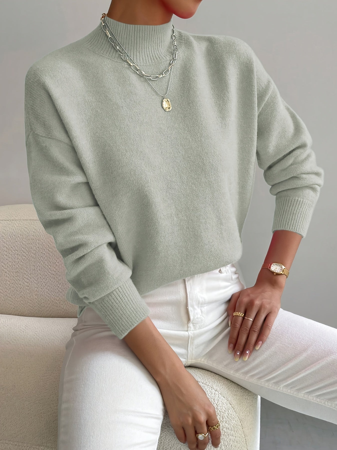 Rosvanna – Elegant Strikket Sweater