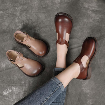 Colette™ | Mary Janes med rund tå