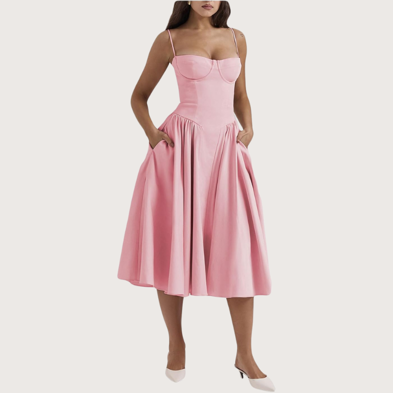 Giuseppa | Elegant Midi Kjole