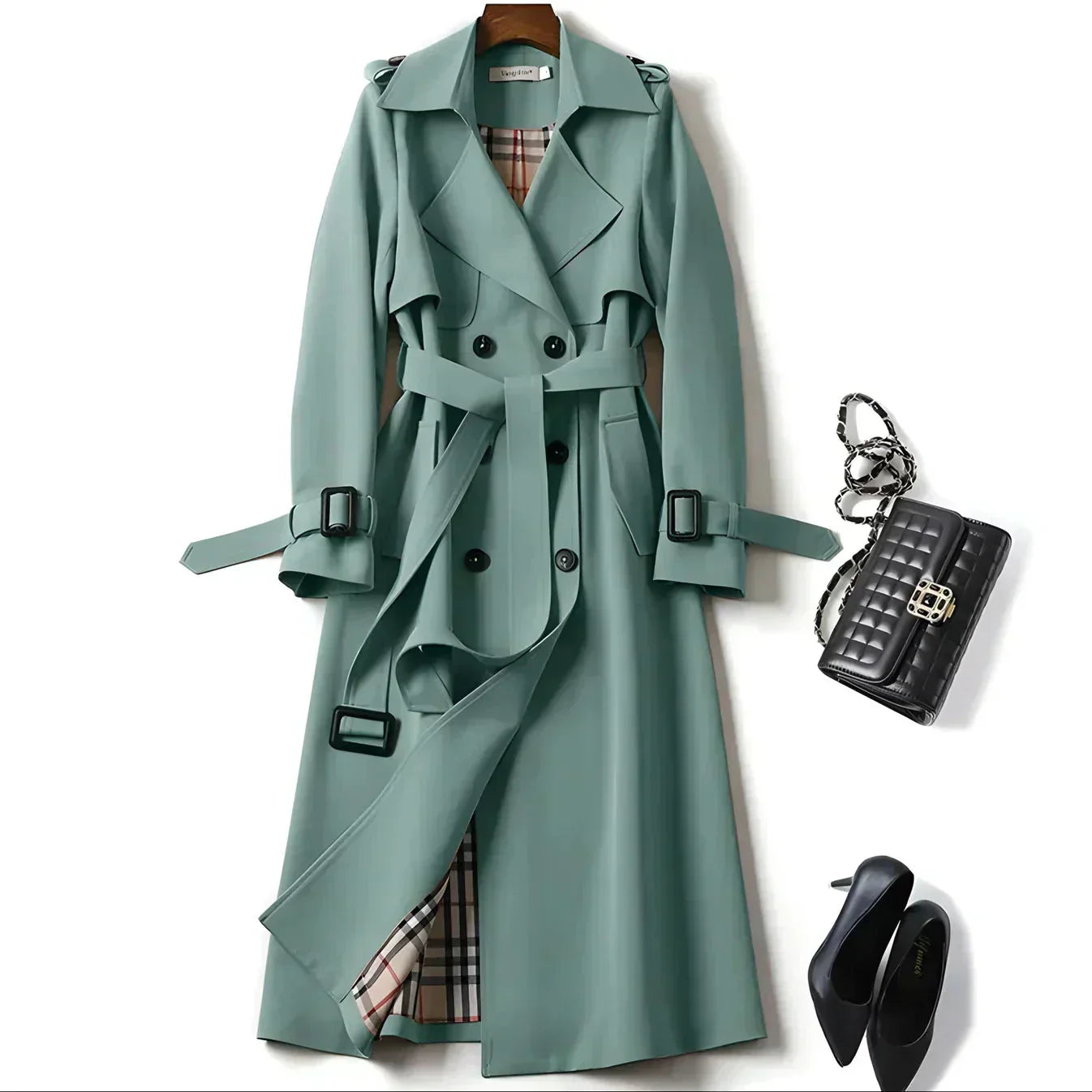 Savrani™ | Elegant og stilfuld trenchcoat