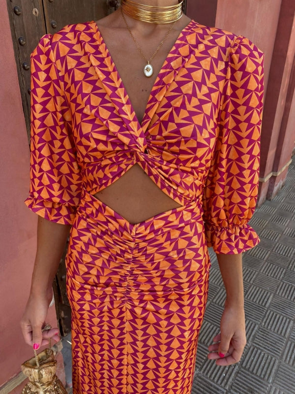 Lara™ | Satin Sommerkjole